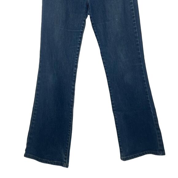 J. CREW Mid-Rise Stretch Bootcut Ankle Jeans No Back Pocket Stretch Denim size 8 - Picture 5 of 8